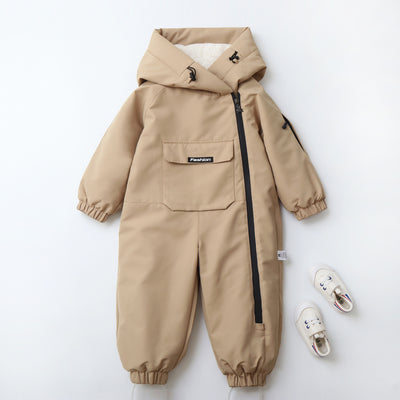 Mameluco de Gateo con Capucha - Traje Completo para Bebé - Image 5