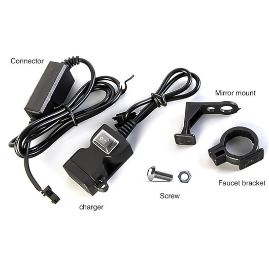 Cargador Dual USB 12V Impermeable para Manillar de Motocicleta - Image 6