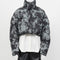 Chaqueta de Algodón Teñida a Mano - Diseño Corto y Exclusivo