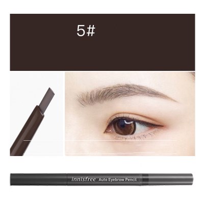 Lápiz de cejas automático doble con cepillo integrado - Image 9