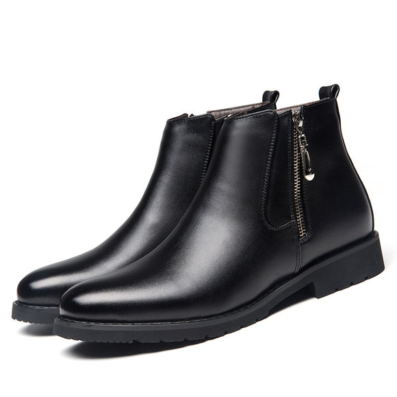 Botas de Nieve Premium para Hombre con Forro de Terciopelo