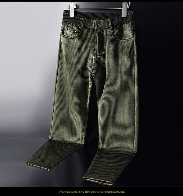 Pantalones de Pana Gruesa Winter Plus - Cómodo y Elegante para Clima Frío