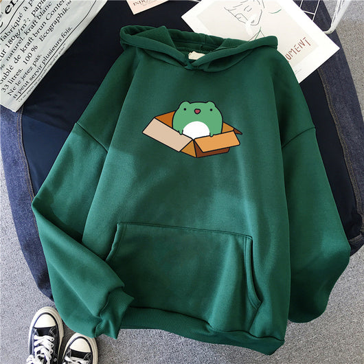 Sudadera Terciopelo Mujer con Capucha - Abrigo Largo Minimalista - Image 12