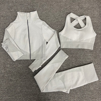 Conjunto Deportivo Yoga para Mujer - Traje Completo Gym - Image 18