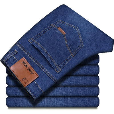 Jeans Rectos Casuales con Stretch para Trabajo - Comodidad Total - Image 4