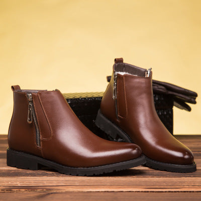 Botas de Nieve Premium para Hombre con Forro de Terciopelo