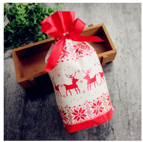 Bolsa Cordón Navideña Papá Noel Clásico - Image 15