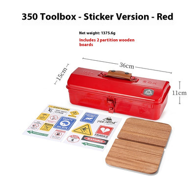 Caja de Herramientas para Camping Outdoor con Compartimentos y Stickers - Image 21