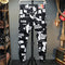 Pantalones Slim Fit con Estampado Floral y Tela Elástica para Hombre