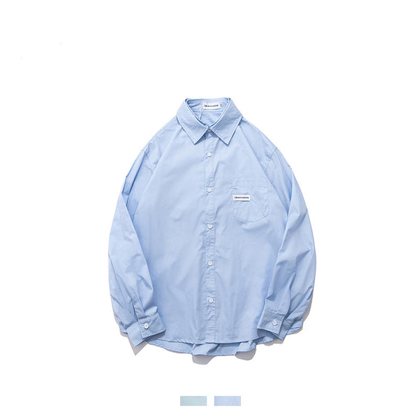 Camisa Casual Doble Capa Suelta para Hombre y Mujer - Image 9