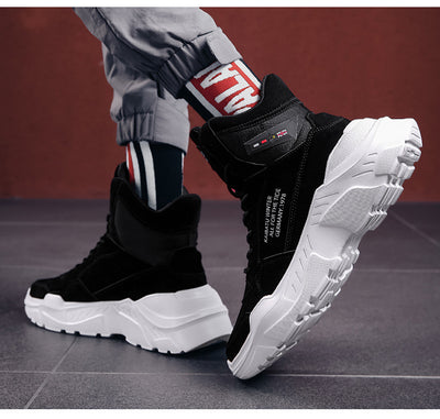 Botas Martin Altas para Hombre - Estilo Británico Clásico - Image 3