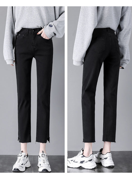 Pantalones Slim Cintura Alta para Mujer - Corte Cigarrillo - Image 8