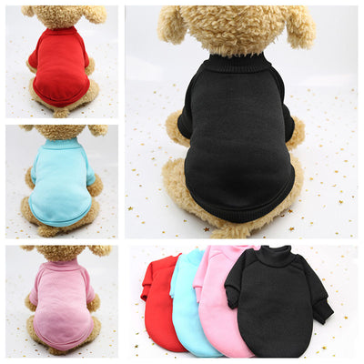 Sudadera Unisex de Color Puro para Perros