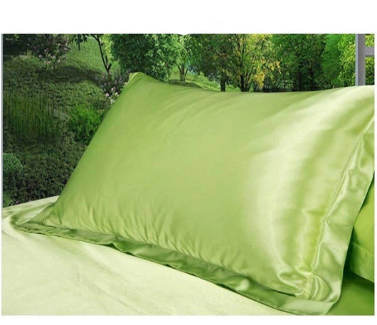 Funda de Almohada Satén Seda Simulada - Suavidad Premium - Image 3