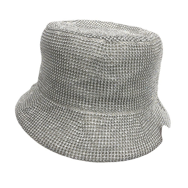 Sombrero de Pescador con Strass y Malla Brillante