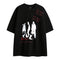 Camiseta Manga Corta Estampado Letras para Hombre