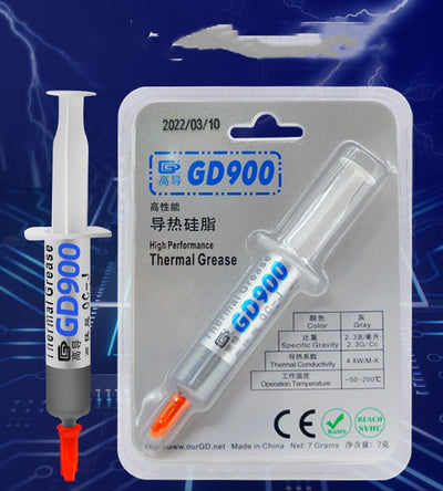 Three jars of GD007 thermal conductive silicone grease, 6.8W/M-K, for CPU heat dissipation. - Image 4