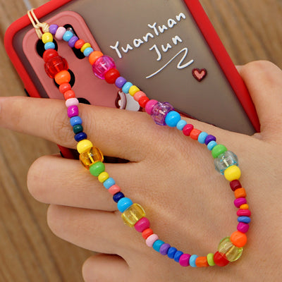 Cadena Personalizadas para Celular con Perlas Imitación - Accesorio Elegante para Chicas - Image 7