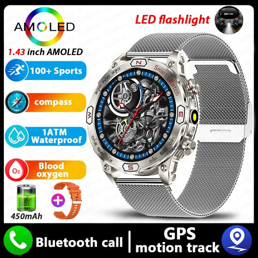 Reloj Inteligente HD AMOLED con Llamadas Bluetooth y Modo Deportivo - Image 10