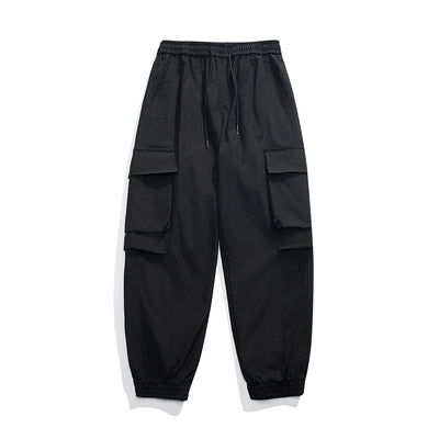 Pantalones Cargo Holgados con Bolsillos y Puños Ajustables - Image 5