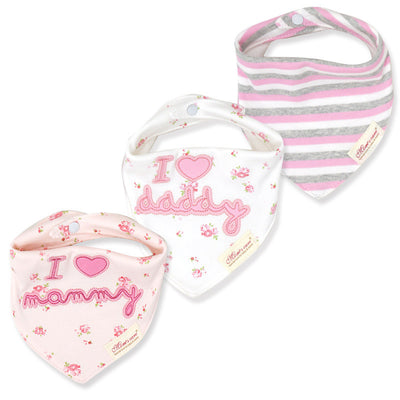 Baberos Triangulares Dobles para Bebé - Pack de 3 Pañoletas Absorbentes - Image 5