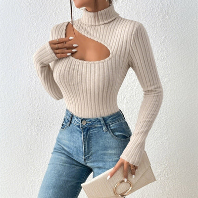 Blusa Elegante Slim Fit Estilo Maduro para Mujer - Otoño Invierno - Image 3
