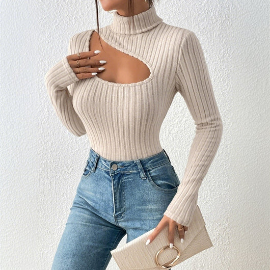 Blusa Elegante Slim Fit Estilo Maduro para Mujer - Otoño Invierno - Image 3