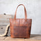 Bolso de Cuero Genuino para Hombre y Mujer - Estilo Casual
