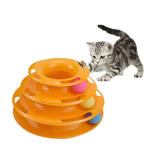 Plataforma Giratoria Triple para Gatos Shake - Image 12
