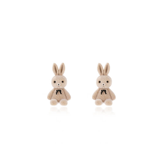 Aretes Conejo Peluche Suave con Acabado Aterciopelado - Image 11