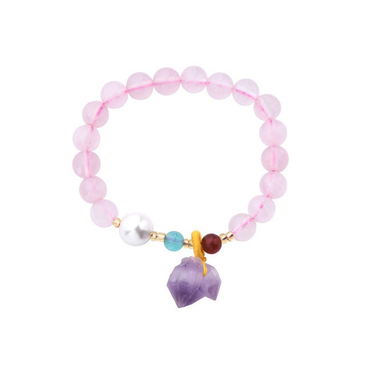 Pulsera Cristal Flor de Durazno Estilo Chino - Prosperidad y Abundancia - Image 10