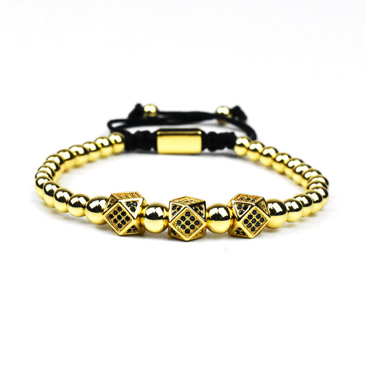 Pulsera Triangular Corona Delicada - Image 3