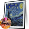 Cuadro de Diamantes La Noche Estrellada de Van Gogh