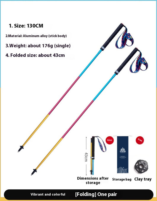 Bastón de Trekking Plegable en Fibra de Carbono - Image 6