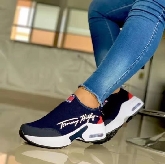 Tenis Cómodos con Cojín de Aire - Slip-on para Mujer
