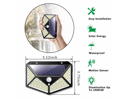 Lámpara de Pared con Sensor de Movimiento para Exterior - Image 8