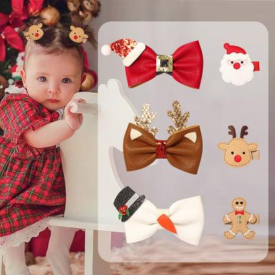Accesorios Navideños Adorables para el Cabello de Niñas - Image 15