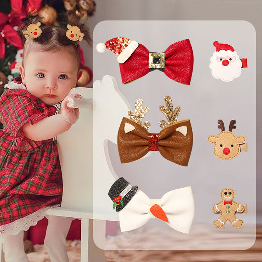Accesorios Navideños Adorables para el Cabello de Niñas - Image 15