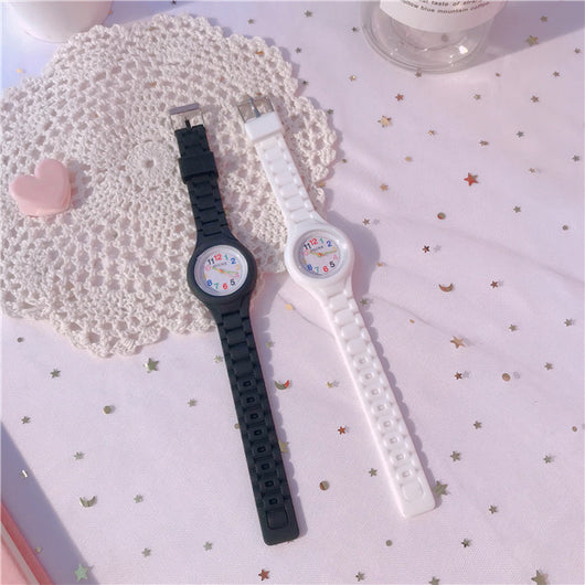 Reloj de Colores Pastel Estilo Kawaii Japonés - Image 10