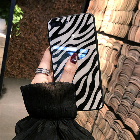 Funda Teléfono Estampado Leopardo Cebra
