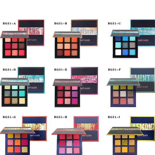 Paleta de Sombras Beauty Glazed - Acabado Vidrioso Profesional - Image 13