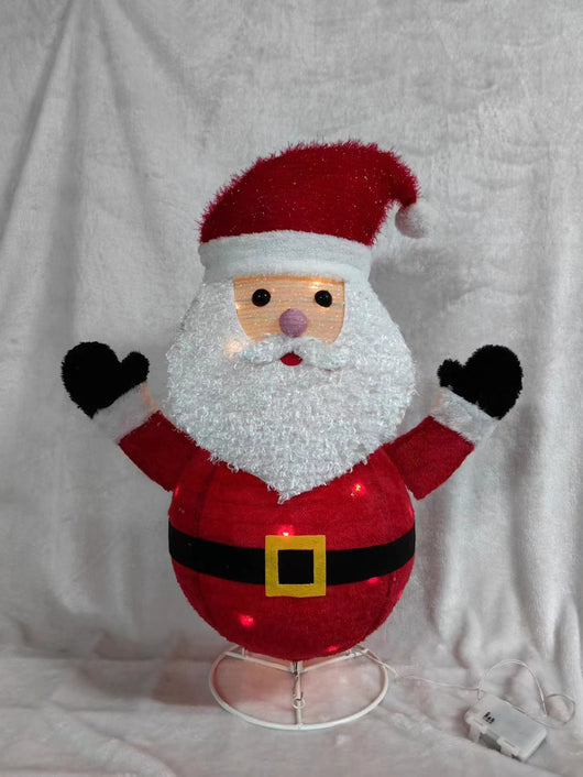 Decoración Navideña Luminosa - Escena del Hombre de Hielo para Vitrinas - Image 2