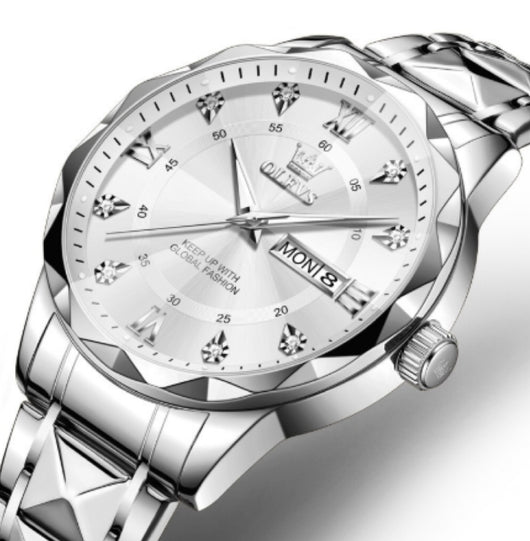 Reloj de Negocios OLEVS para Hombre con Esfera Luminosa y Resistencia al Agua - Image 8