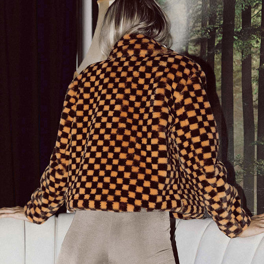 Blusa Hipster Cuadros Escoceses para Mujer - Estilo Urbano - Image 3