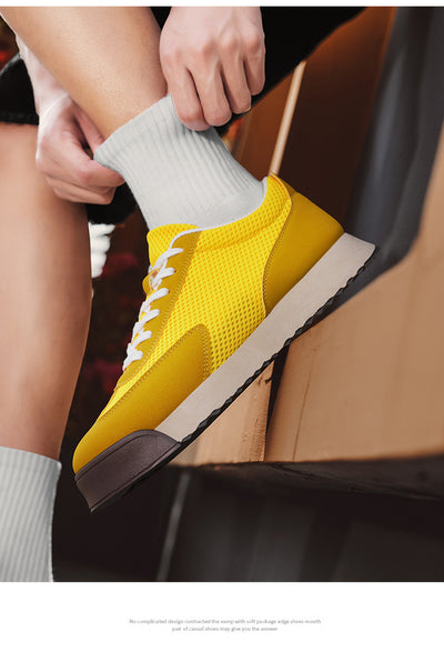 Zapatillas Retro para Correr con Suela Elevada y Aumento de Altura - Image 18