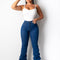 Pantalones de Mezclilla Clásicos de Corte Recto