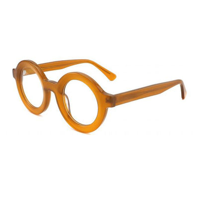 Gafas Redondas Personalizadas Estilo Retro - Marcos Gruesos Europeos y Americanos - Image 5