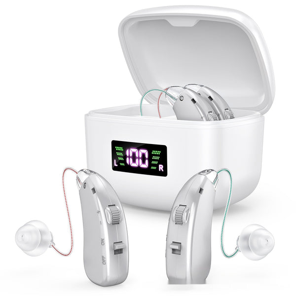 Audífono para Adultos Mayores con Carga USB y Reducción de Ruido - Image 5