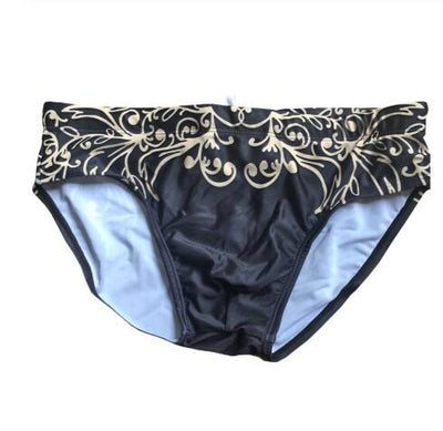 Bóxer de Baño Vintage Dorado para Hombre con Estampado Foil - Image 6