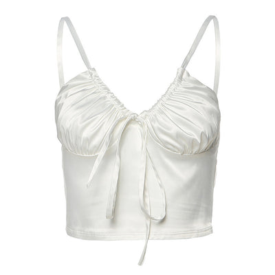 Chaleco Ajustado Escotado V sin Espalda para Mujer - Image 12